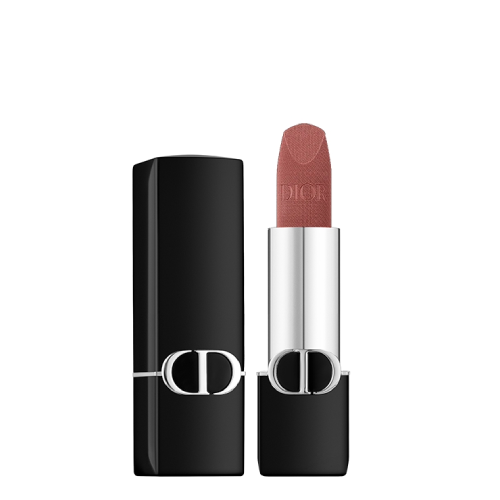 DIOR Rouge Dior Couture Colour Lipstick - Velvet Finish 1.5g  #100 nude look velvet (No Box), ลิป DIOR , ลิป DIOR 100 ,  ลิป DIOR ราคา ,  ลิป DIOR รีวิว , Dior Rouge Dior Couture Colour Lipstick in 100 Nude Look Velvet